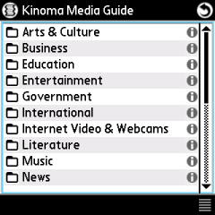 kinoma media guide